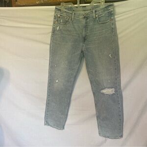Gap jeans cigarette cut adult size 14 / 32‎